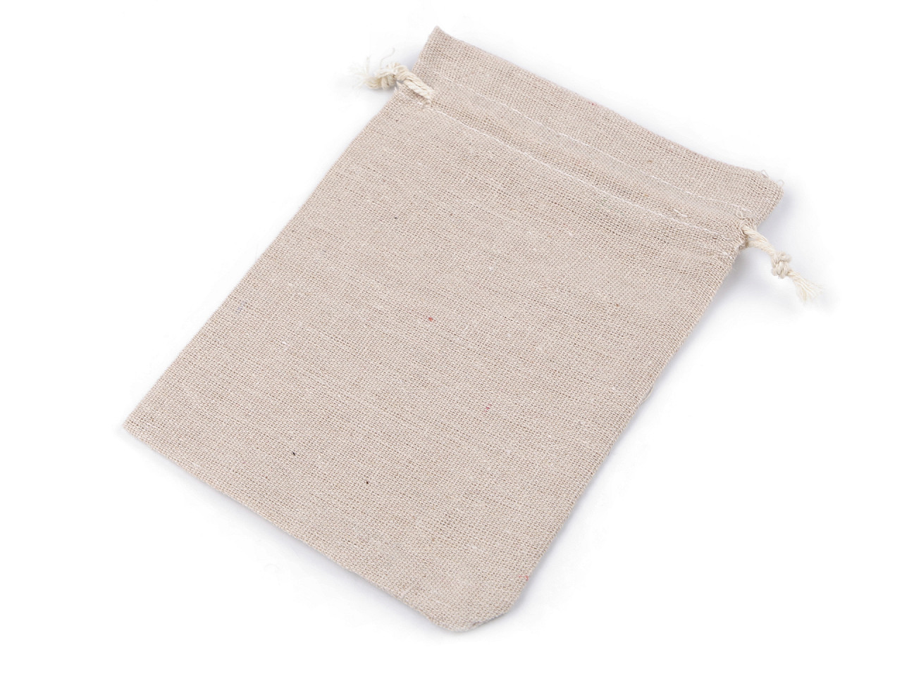 Săculeț de in 13x18 cm - Ecru (50 Bucăți)