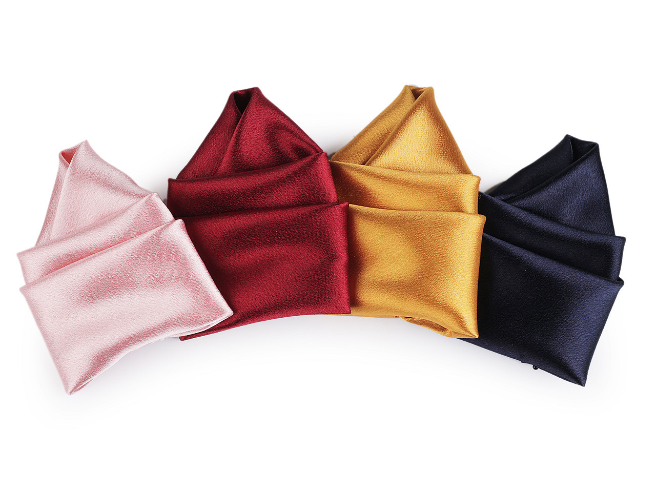 Batista din satin - Galben muștar (1 Bucată)