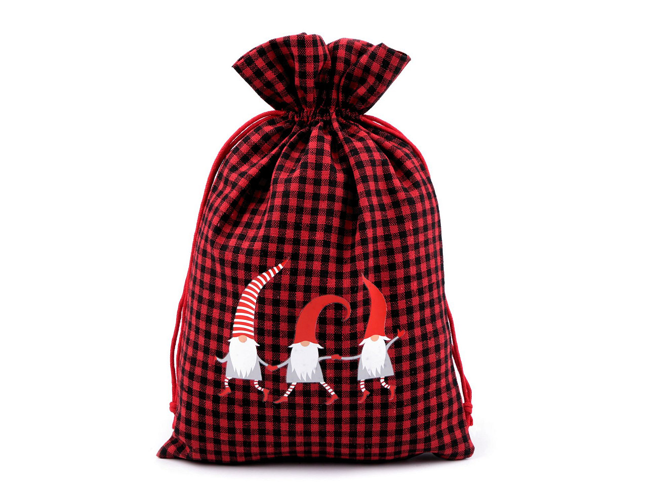 Saculet cadou 20x30 cm - Roșu (1 Bucată)