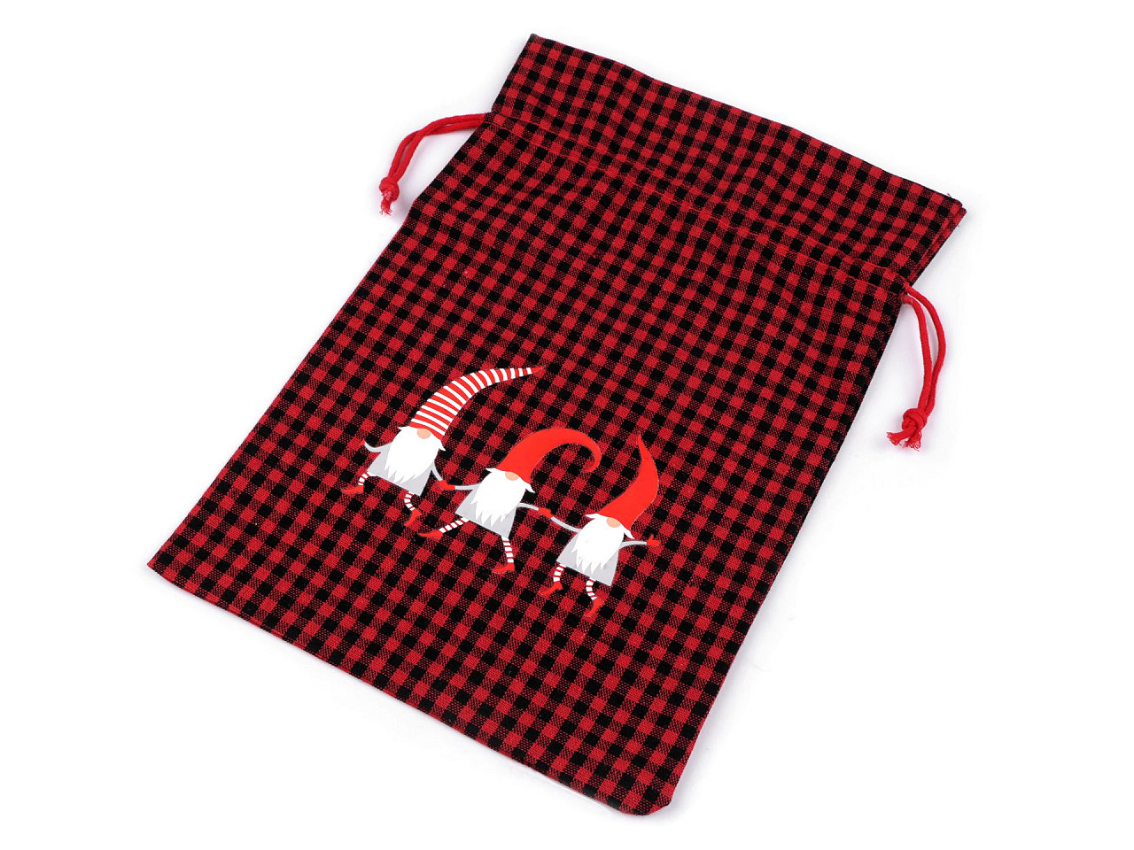 Saculet cadou 20x30 cm - Roșu (1 Bucată)