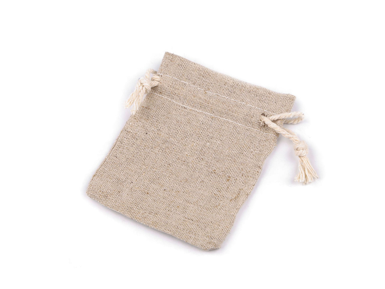 Saculet cadou in 8x10 cm - Ecru (10 Bucăți)