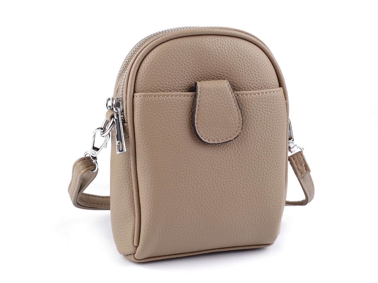 Geanta crossbody dama/fete 14x19 cm - Maro bronz (1 Bucată)