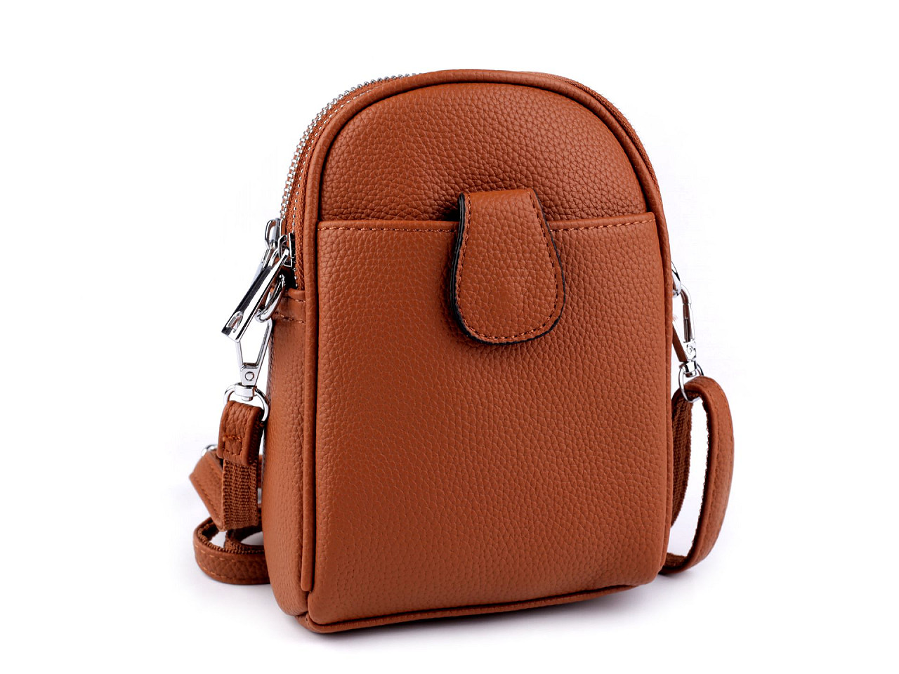 Geanta crossbody dama/fete 14x19 cm - Maro bronz (1 Bucată)