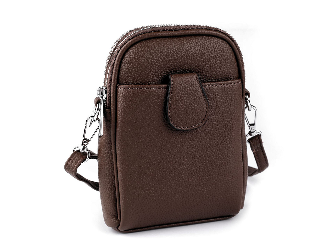 Geanta crossbody dama/fete 14x19 cm - Maro bronz (1 Bucată)