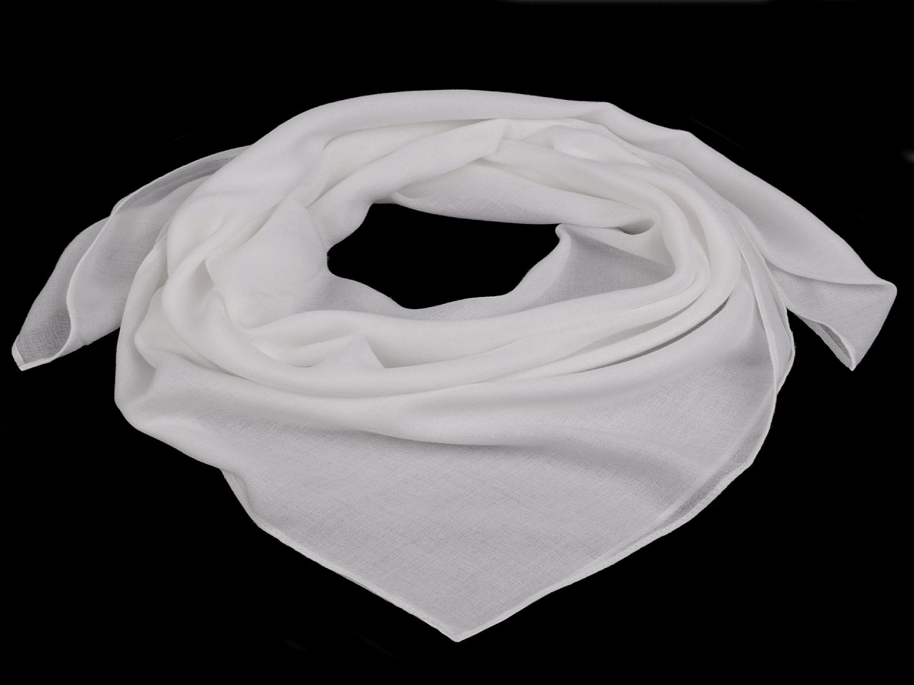 Eșarfă uni 90x90 cm - Verde (1 Bucată)