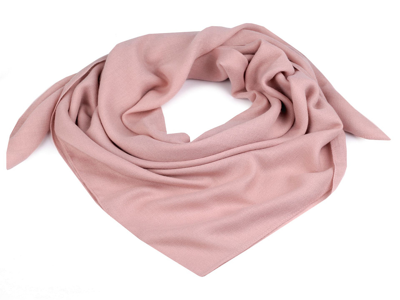 Eșarfă uni 90x90 cm - Verde (1 Bucată)