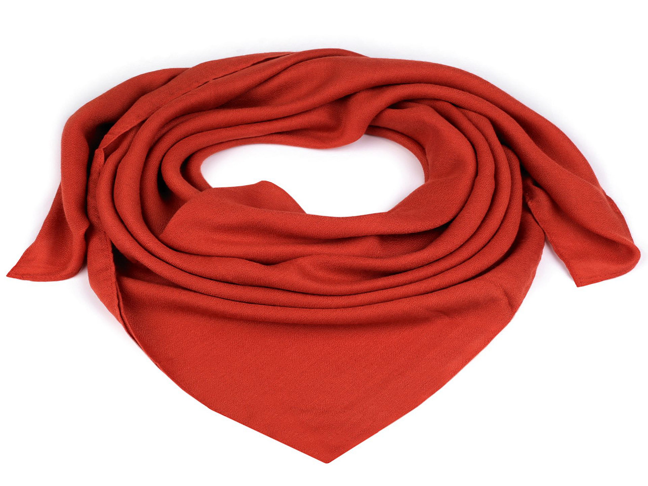 Eșarfă uni 90x90 cm - Verde (1 Bucată)