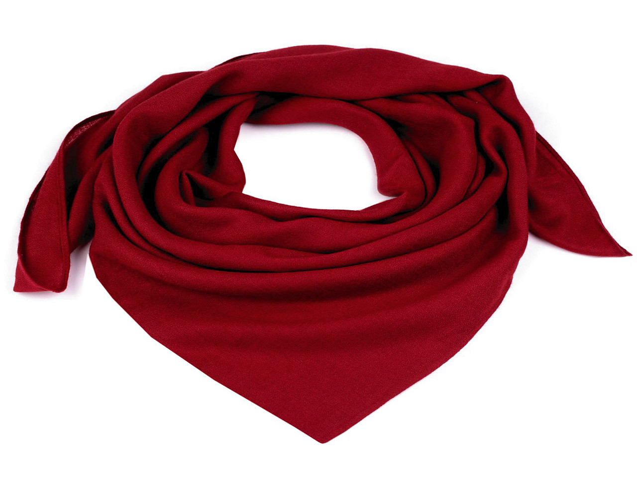 Eșarfă uni 90x90 cm - Verde (1 Bucată)