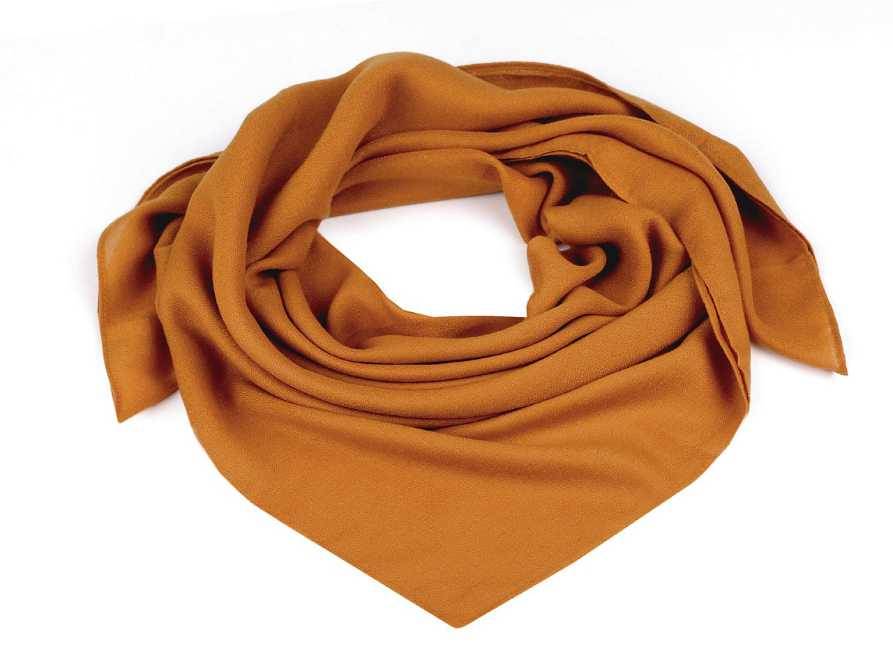 Eșarfă uni 90x90 cm - Verde (1 Bucată)