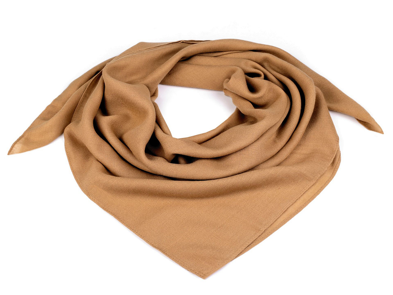 Eșarfă uni 90x90 cm - Verde (1 Bucată)