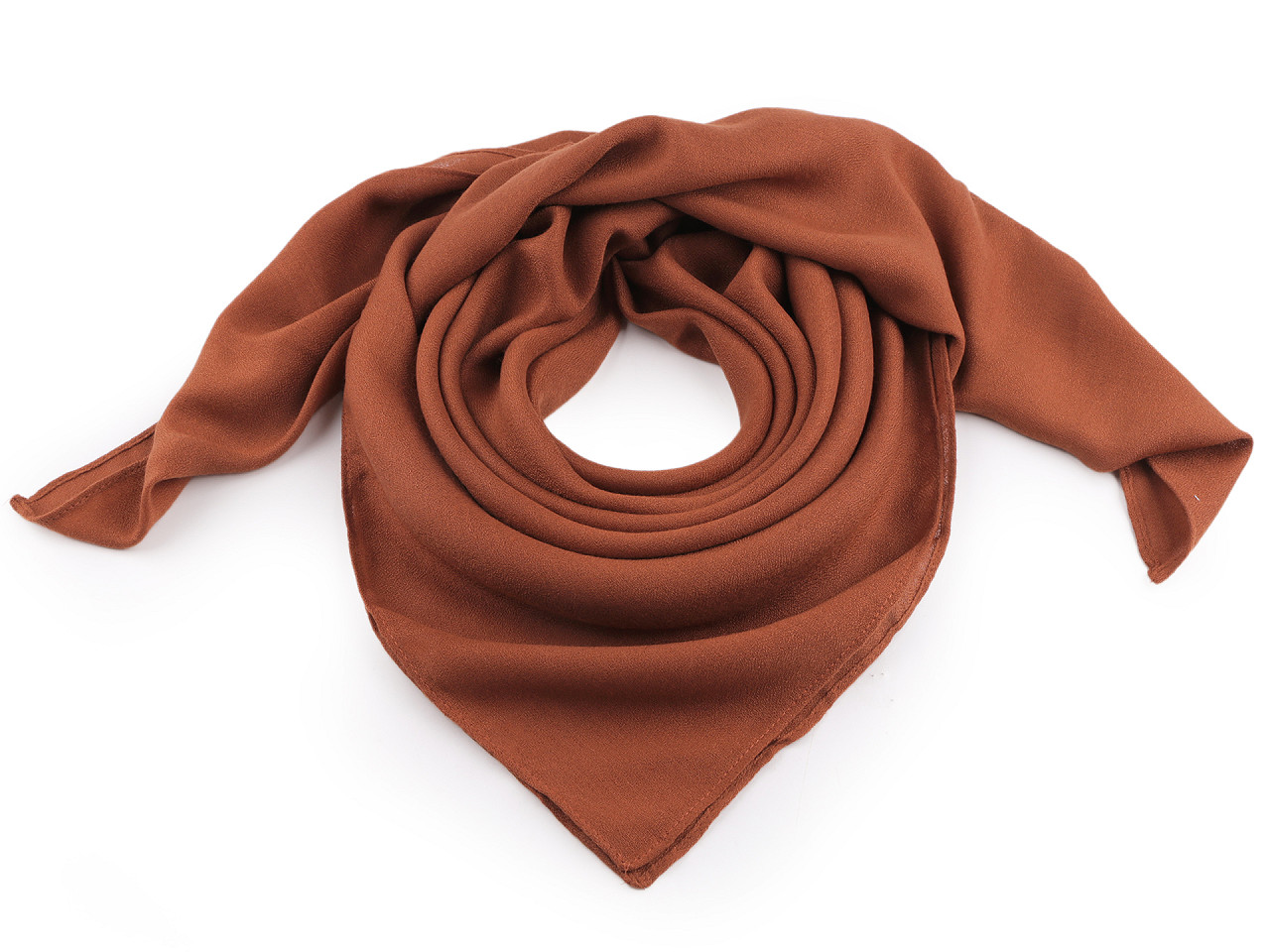 Eșarfă uni 90x90 cm - Verde (1 Bucată)