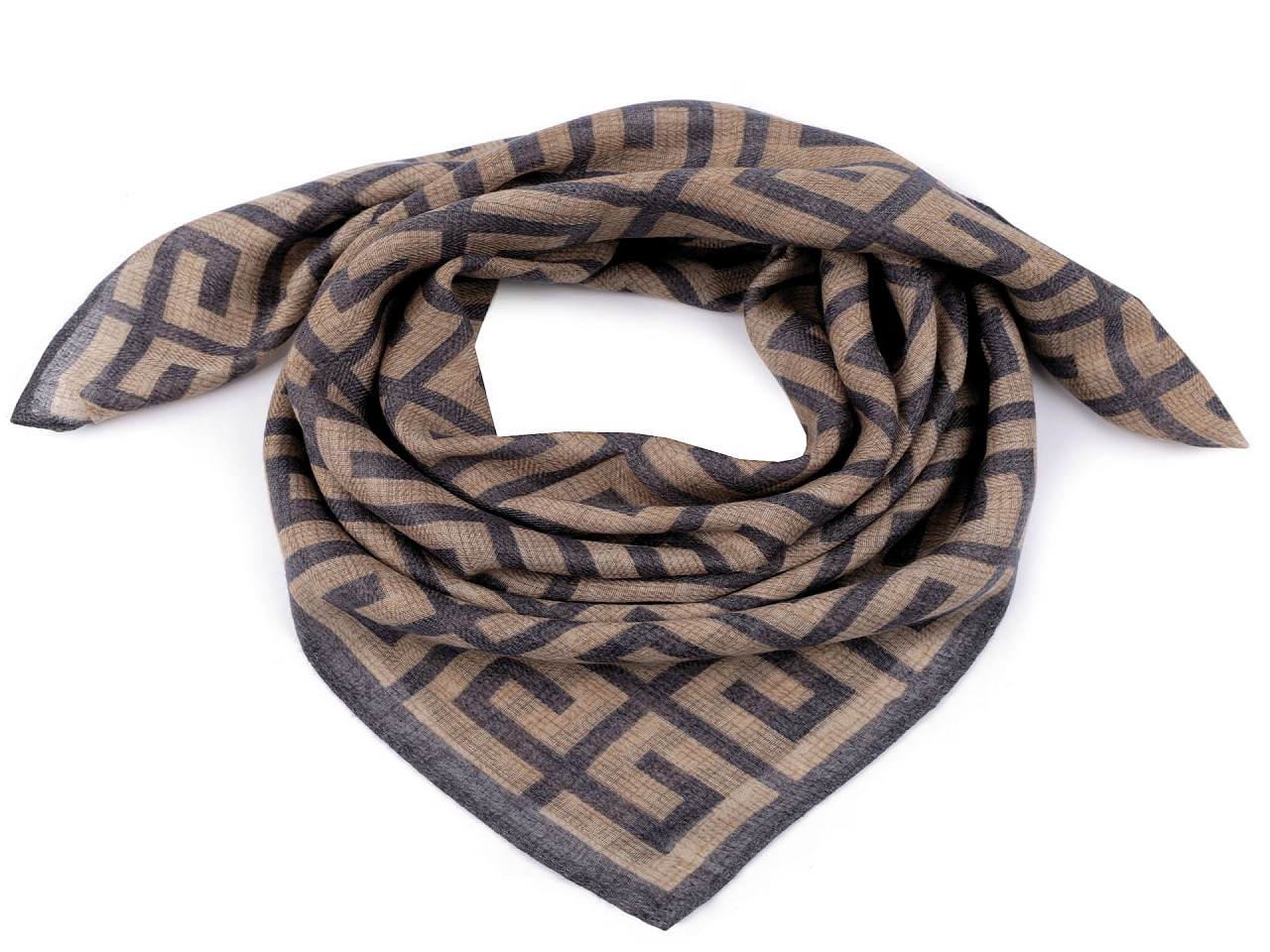 Esarfa 65x65 cm - Albastru denim (1 Bucată)