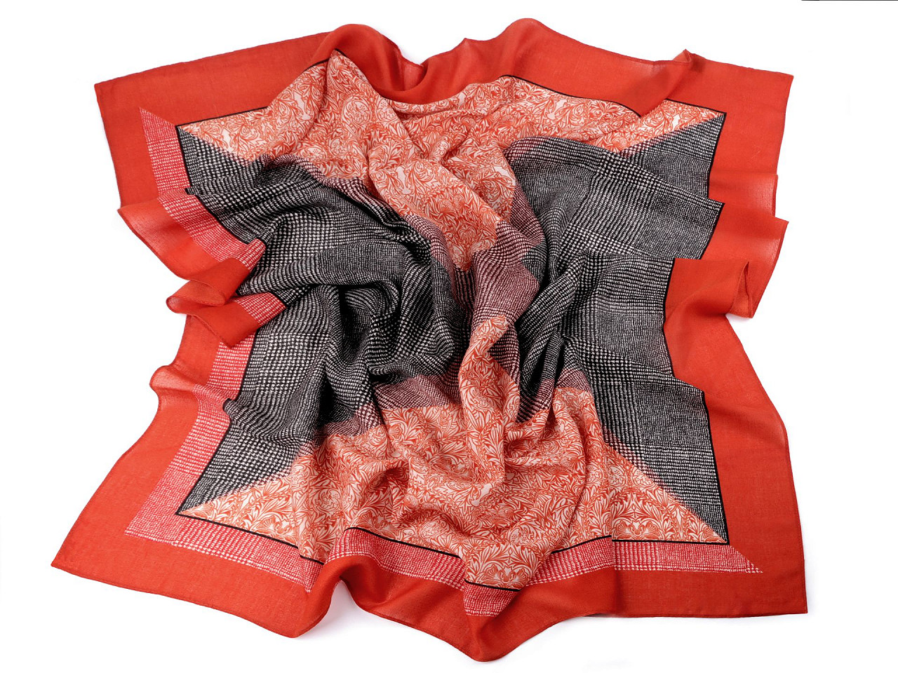 Eșarfă 105x105 cm - Albastru închis (1 Bucată)