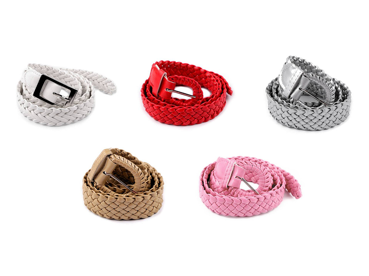 Cureaua impletita dama/fata - Roz deschis (1 Bucată)