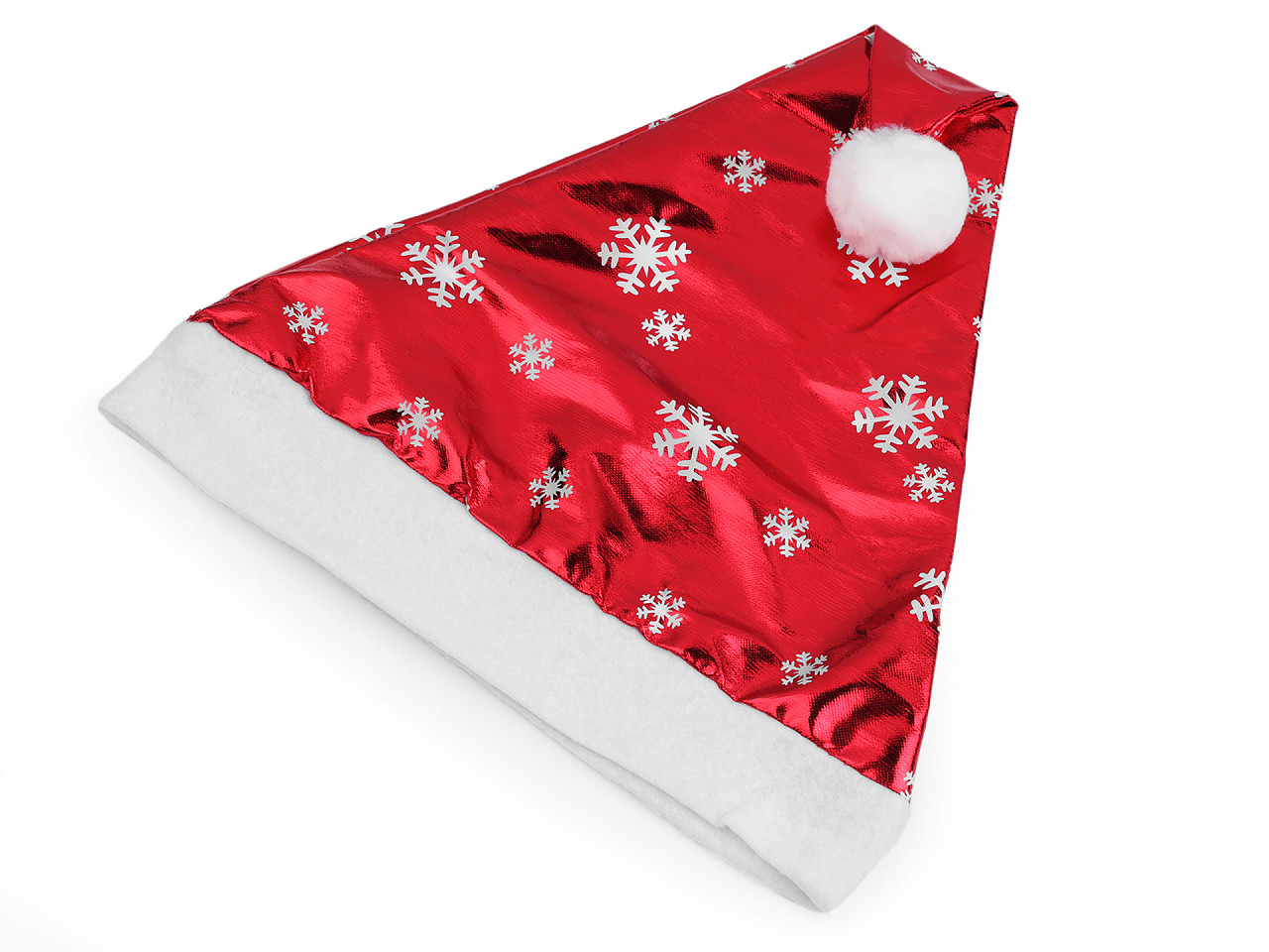 Căciulă de crăciun - Roșu (12 Bucăți)