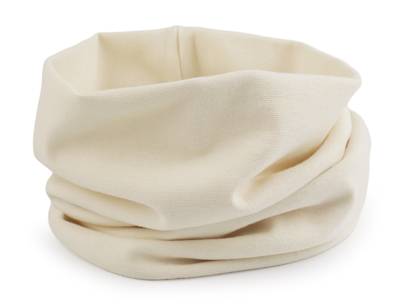 Caciula din bumbac  / fular unisex - Negru (1 Bucată)