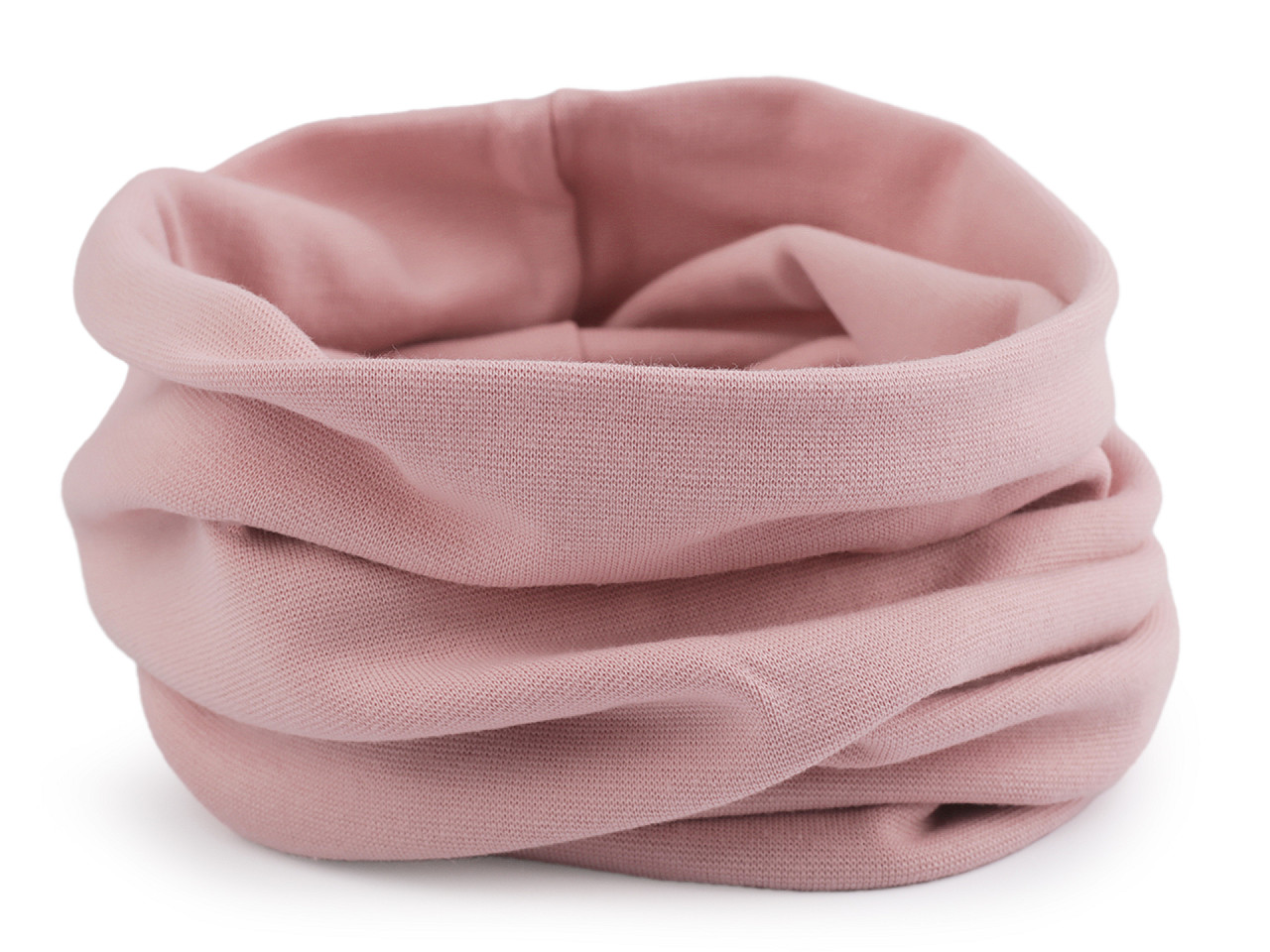 Caciula din bumbac  / fular unisex - Negru (1 Bucată)