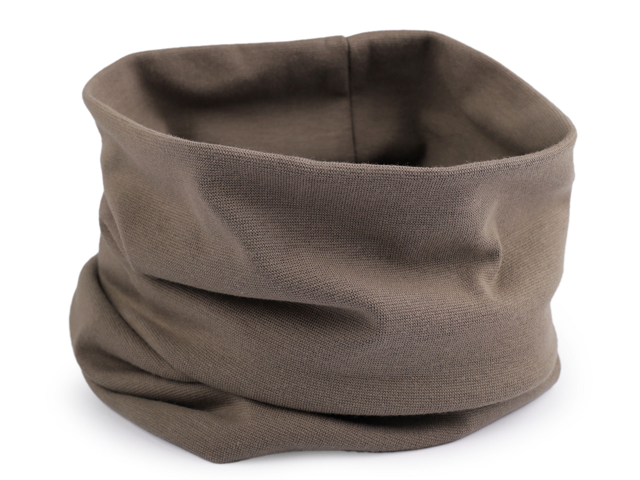 Caciula din bumbac  / fular unisex - Negru (1 Bucată)