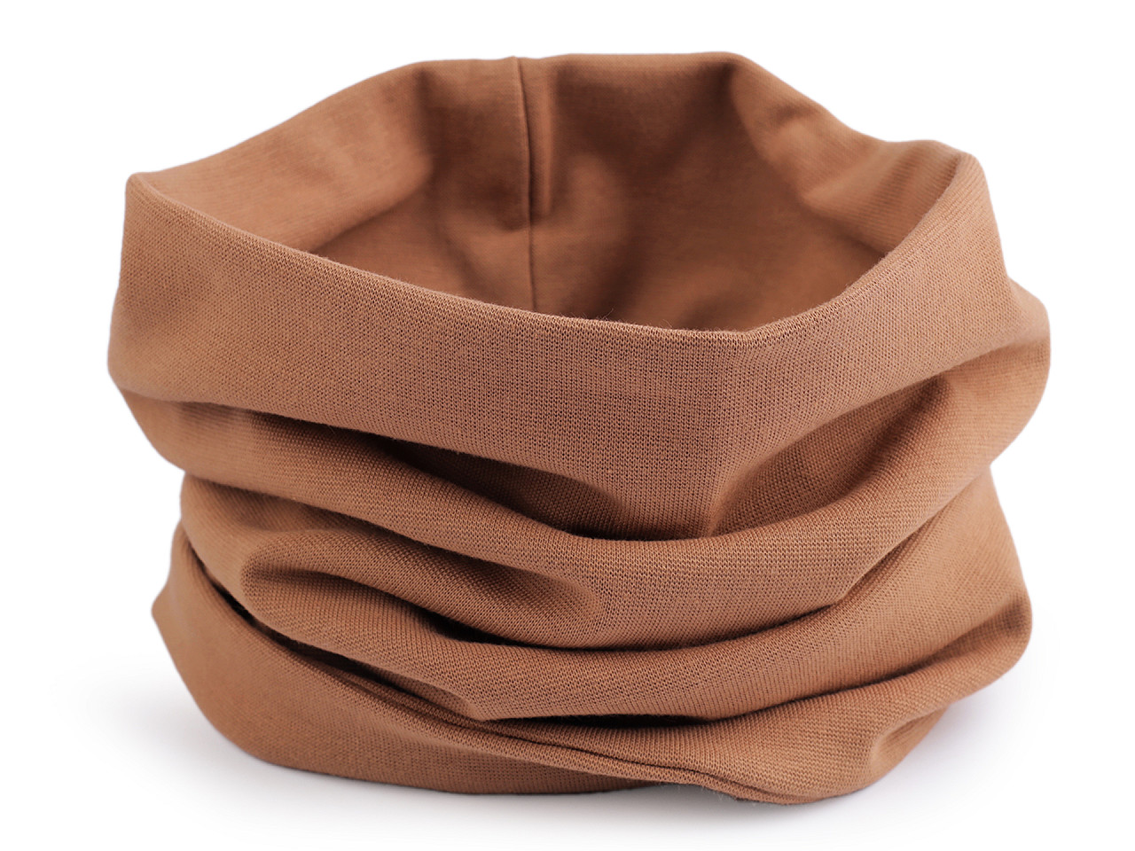 Caciula din bumbac  / fular unisex - Negru (1 Bucată)