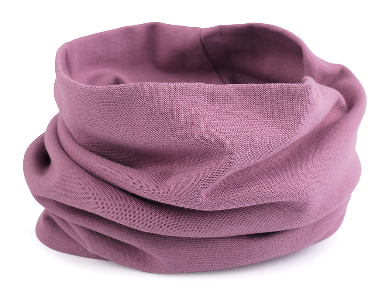 Caciula din bumbac  / fular unisex - Negru (1 Bucată)