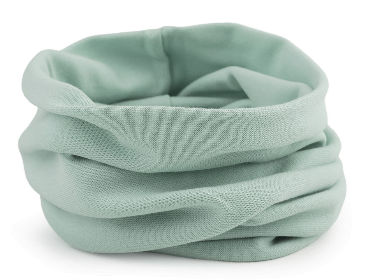 Caciula din bumbac  / fular unisex - Negru (1 Bucată)