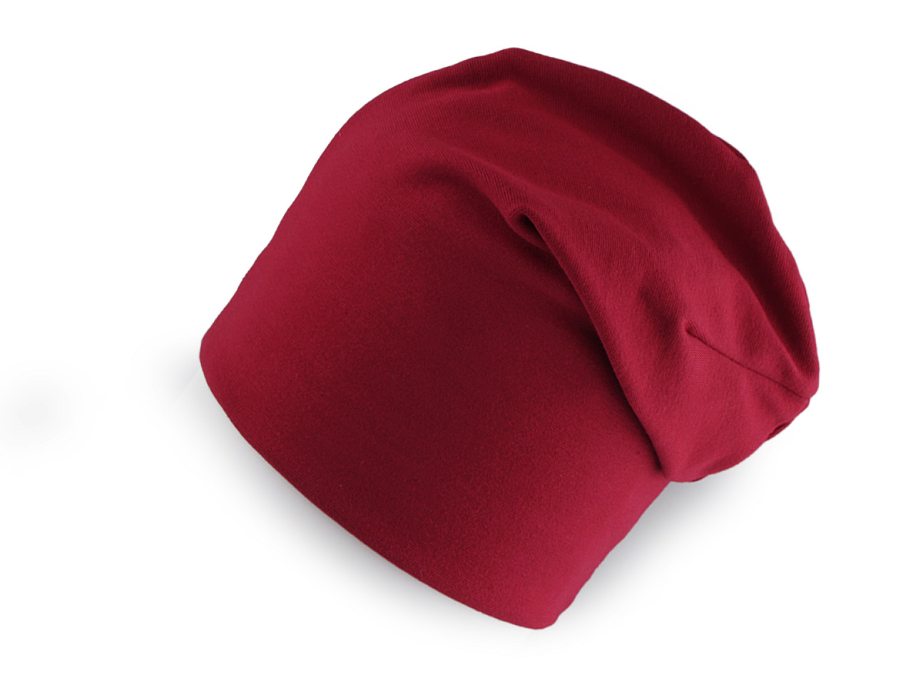 Caciula din bumbac  / fular unisex - Negru (1 Bucată)