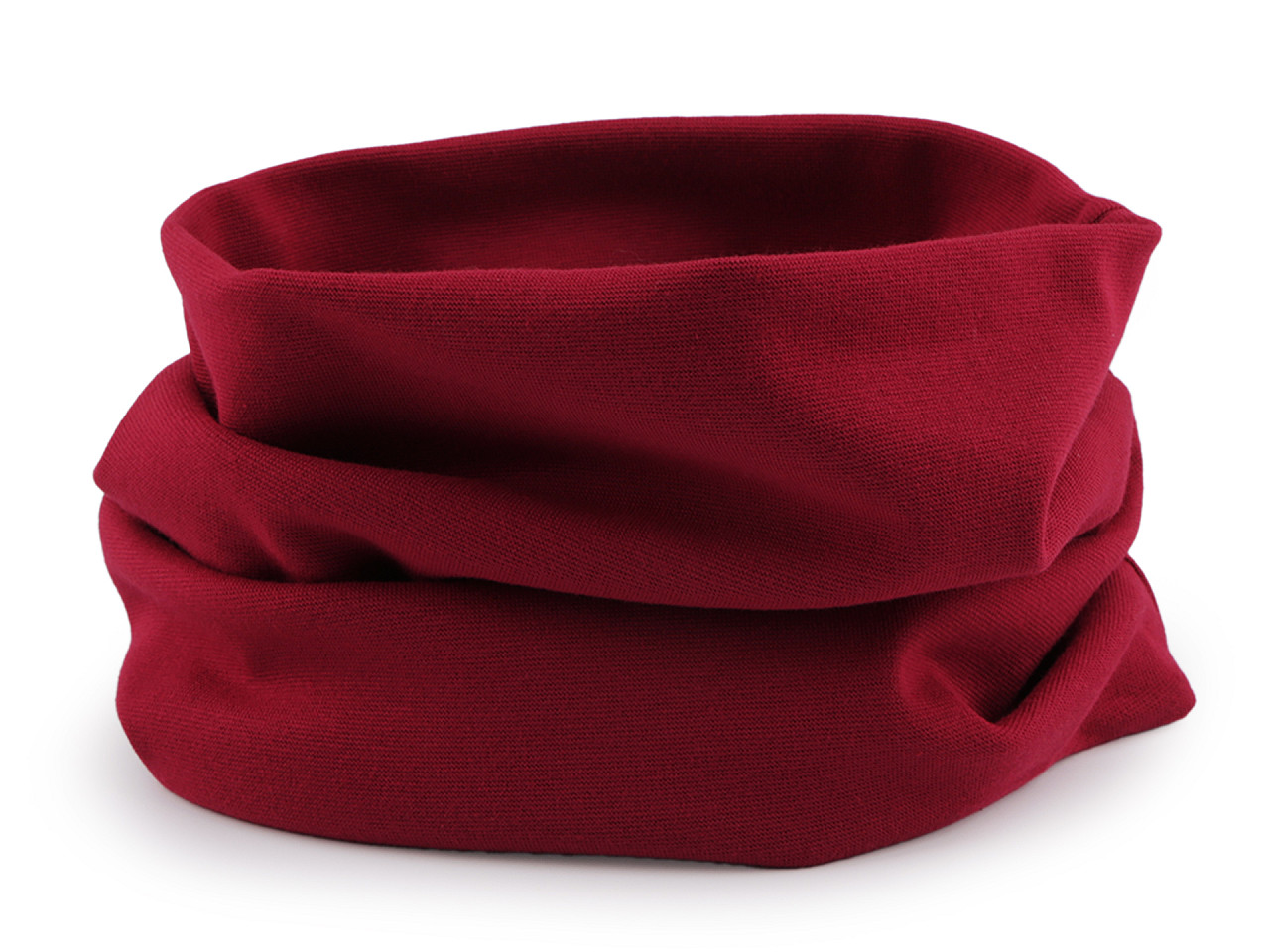 Caciula din bumbac  / fular unisex - Negru (1 Bucată)