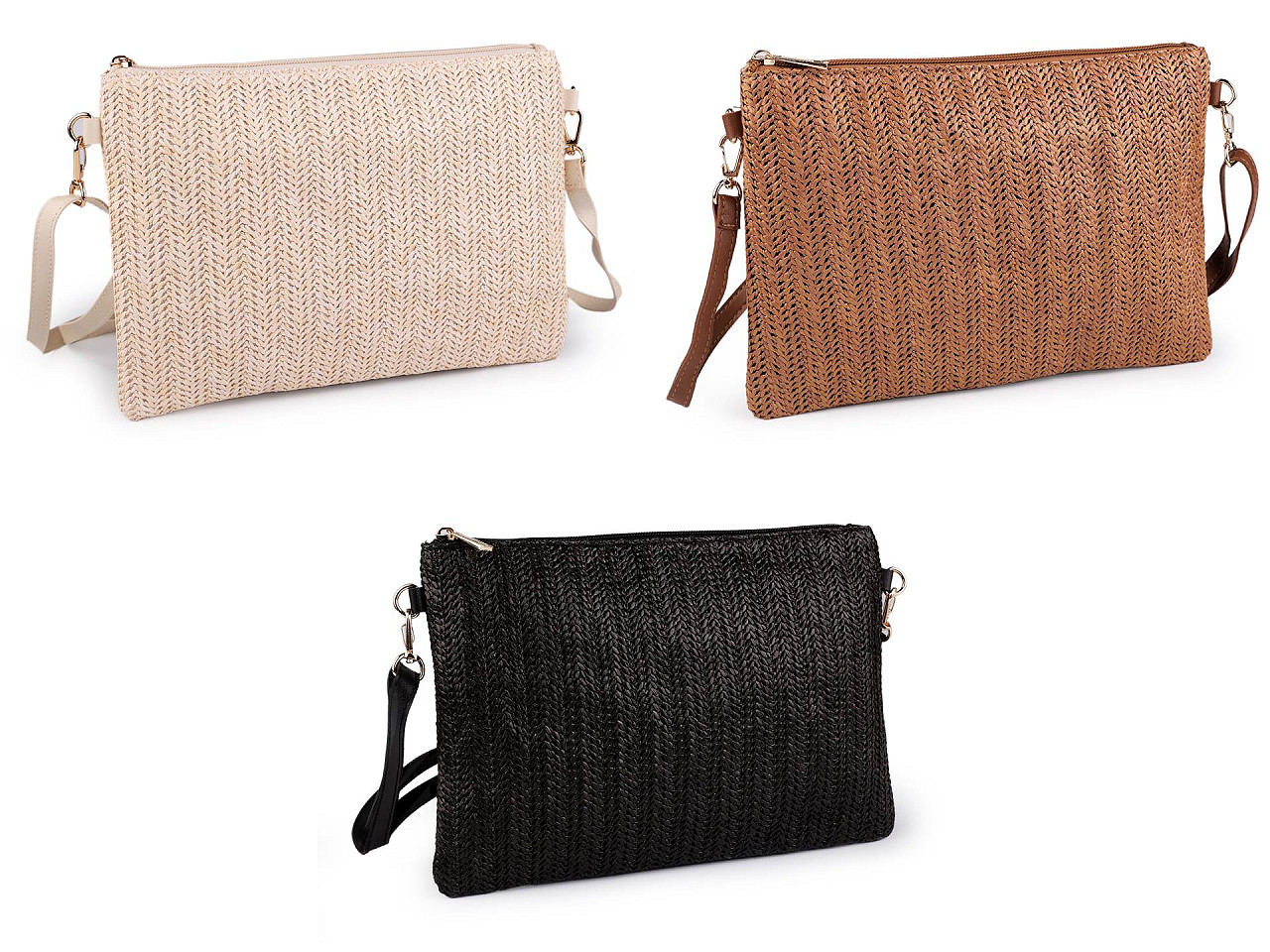 Geanta / borseta 28x20 cm - Maro natural (1 Bucată)