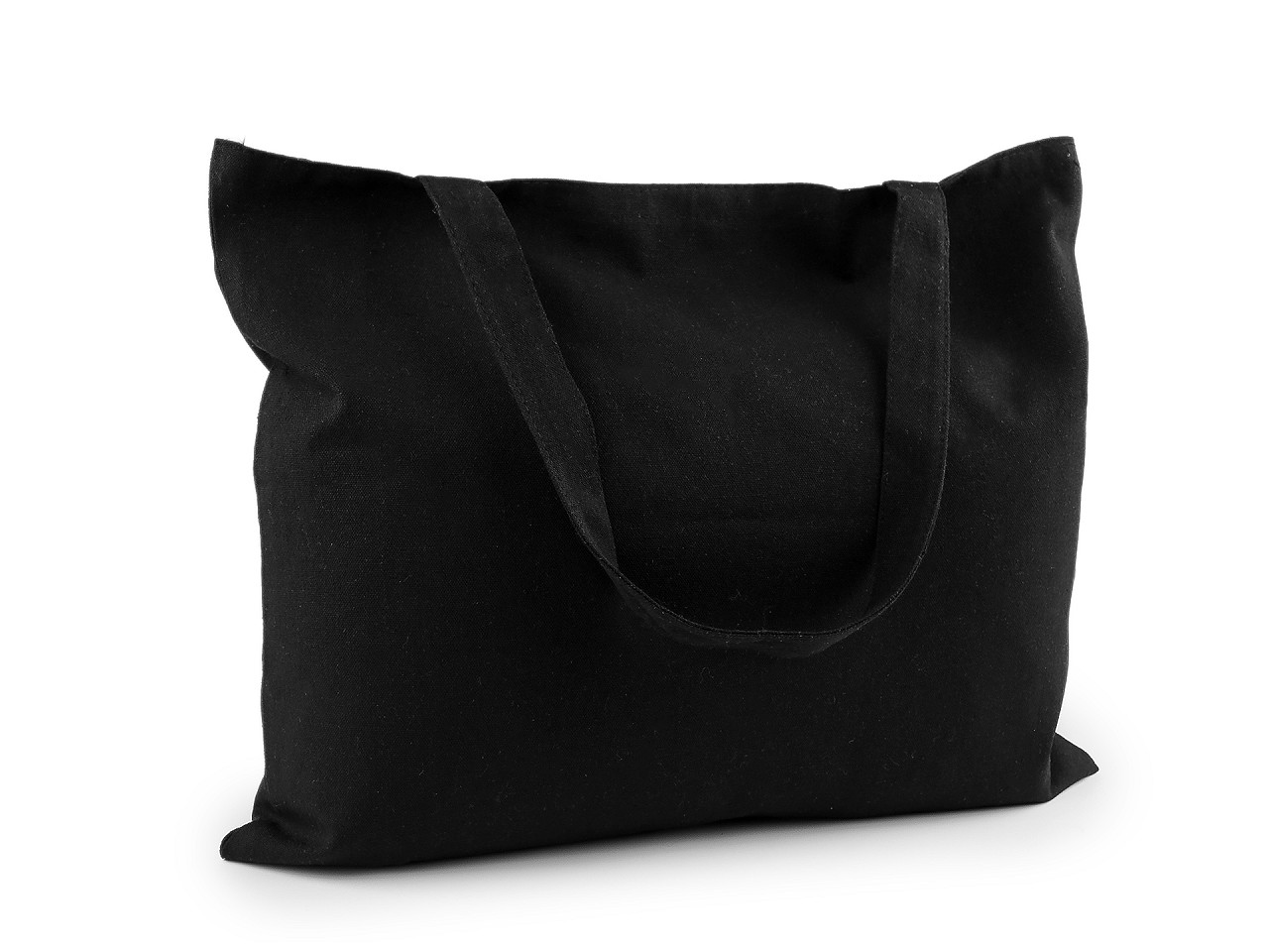 Geanta textila din bumbac decorabila 47x38 cm - Alb natural (1 Bucată)