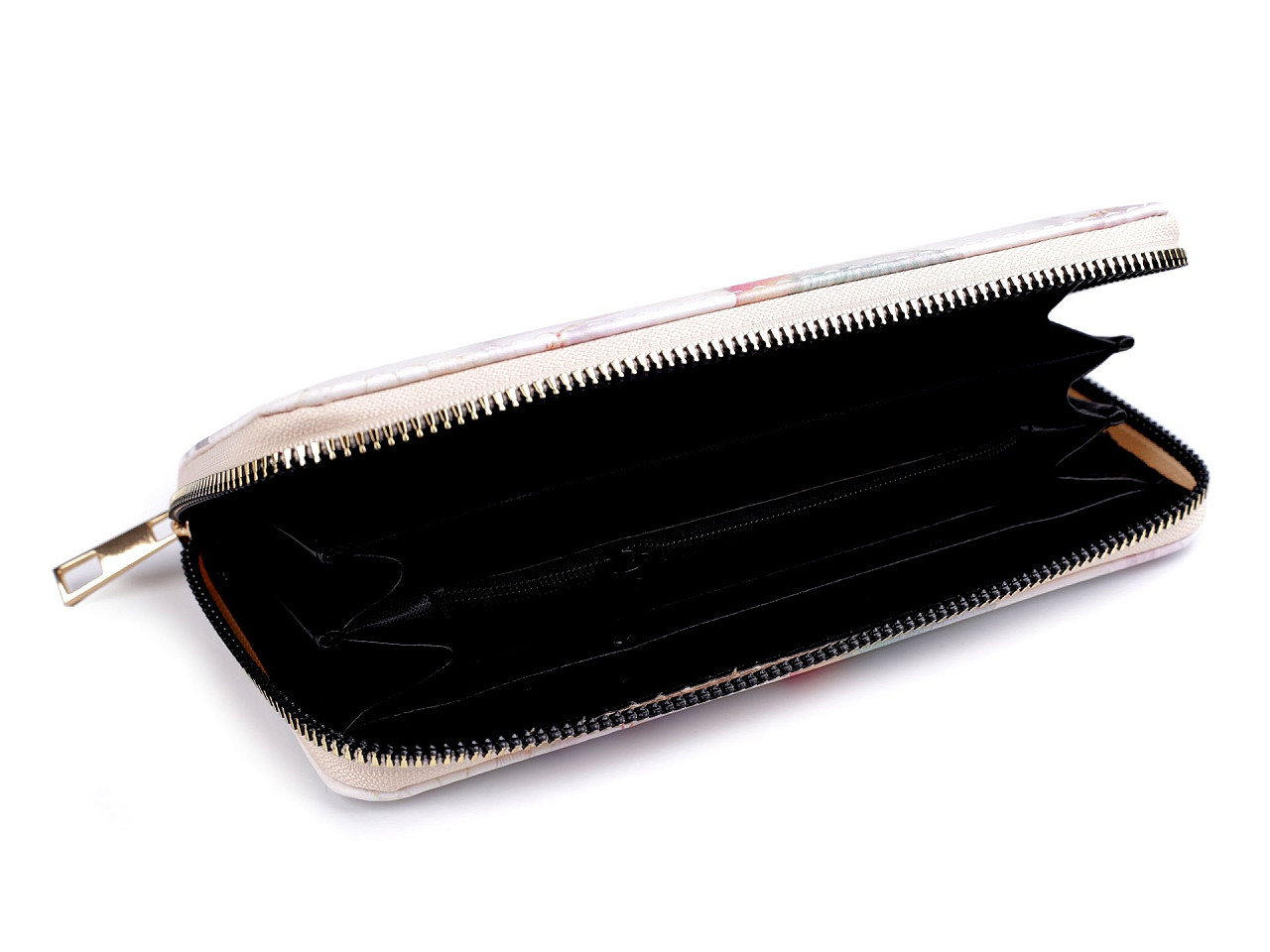 Portofel de dama 9,5x19 cm - Albastru deschis (1 Bucată)