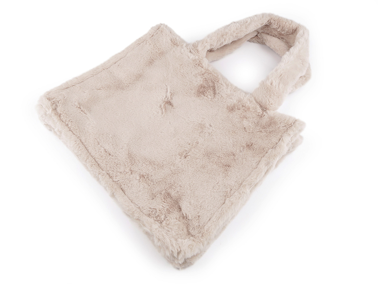 Geanta / poseta blana 44x35 cm - Bej deschis (1 Bucată)