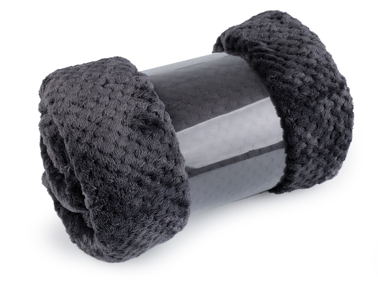 Patura microflanel structurata 150x200 cm - Violet (1 Bucată)