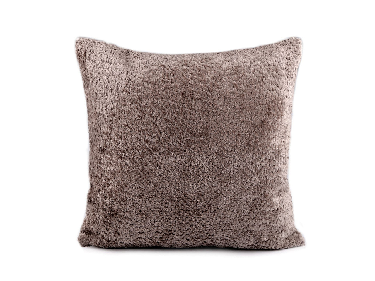 Fata de perna plusata 45x45 cm - Gri neutral (1 Bucată)