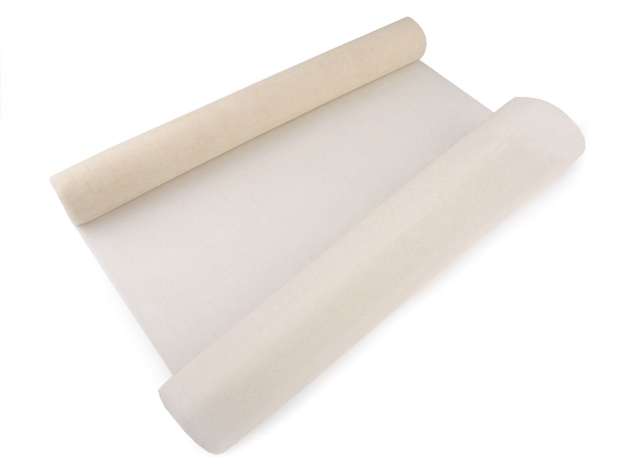 Tulle din bumbac latime 50 cm - Bej (1 Metru)