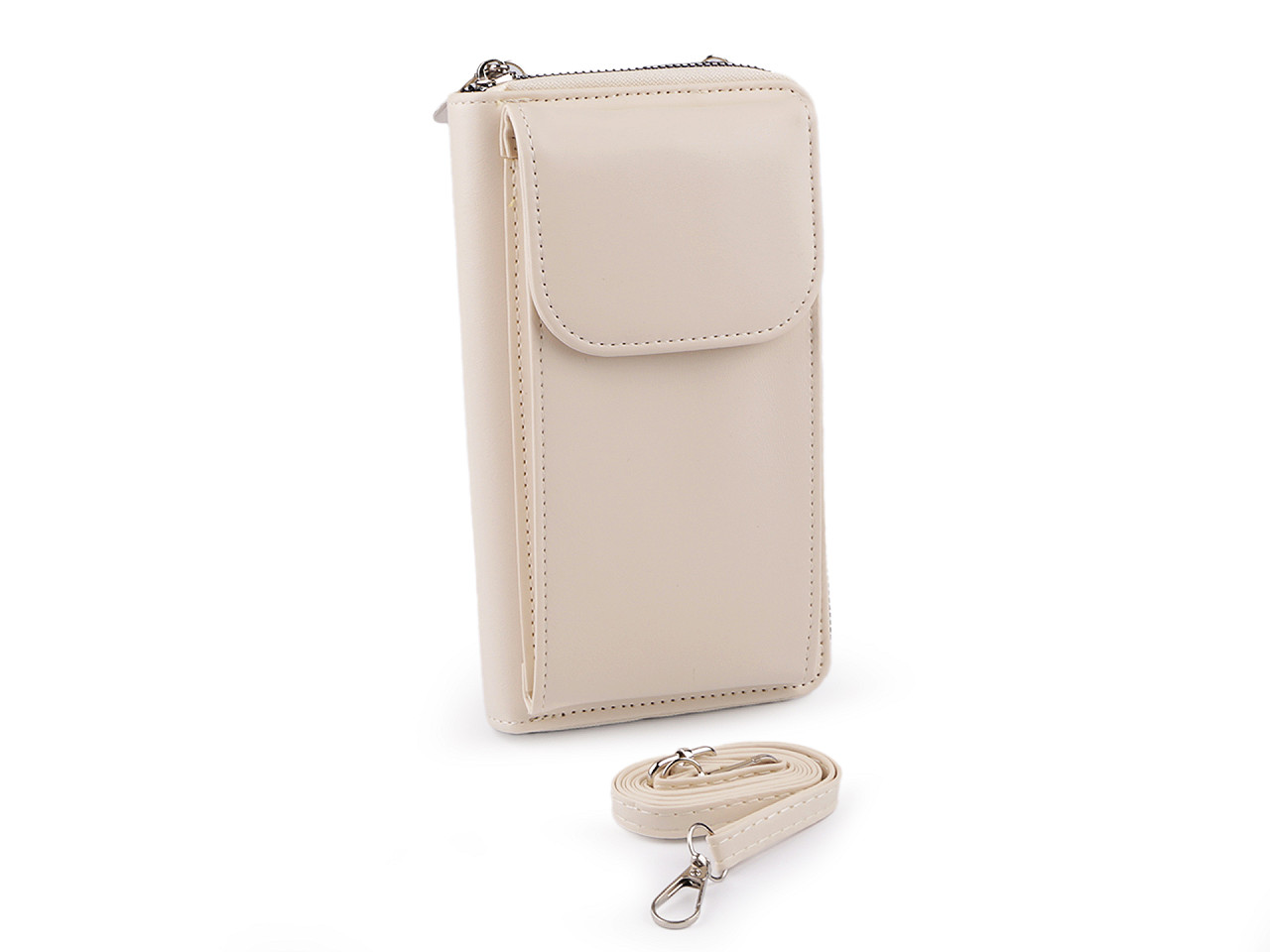 Portofel crossbody cu buzunar pentru telefon mobil 11x19cm - Negru (1 Bucată) Portofel crossbody cu buzunar pentru telefon mobil 11x19cm - Negru (1 Bucată)