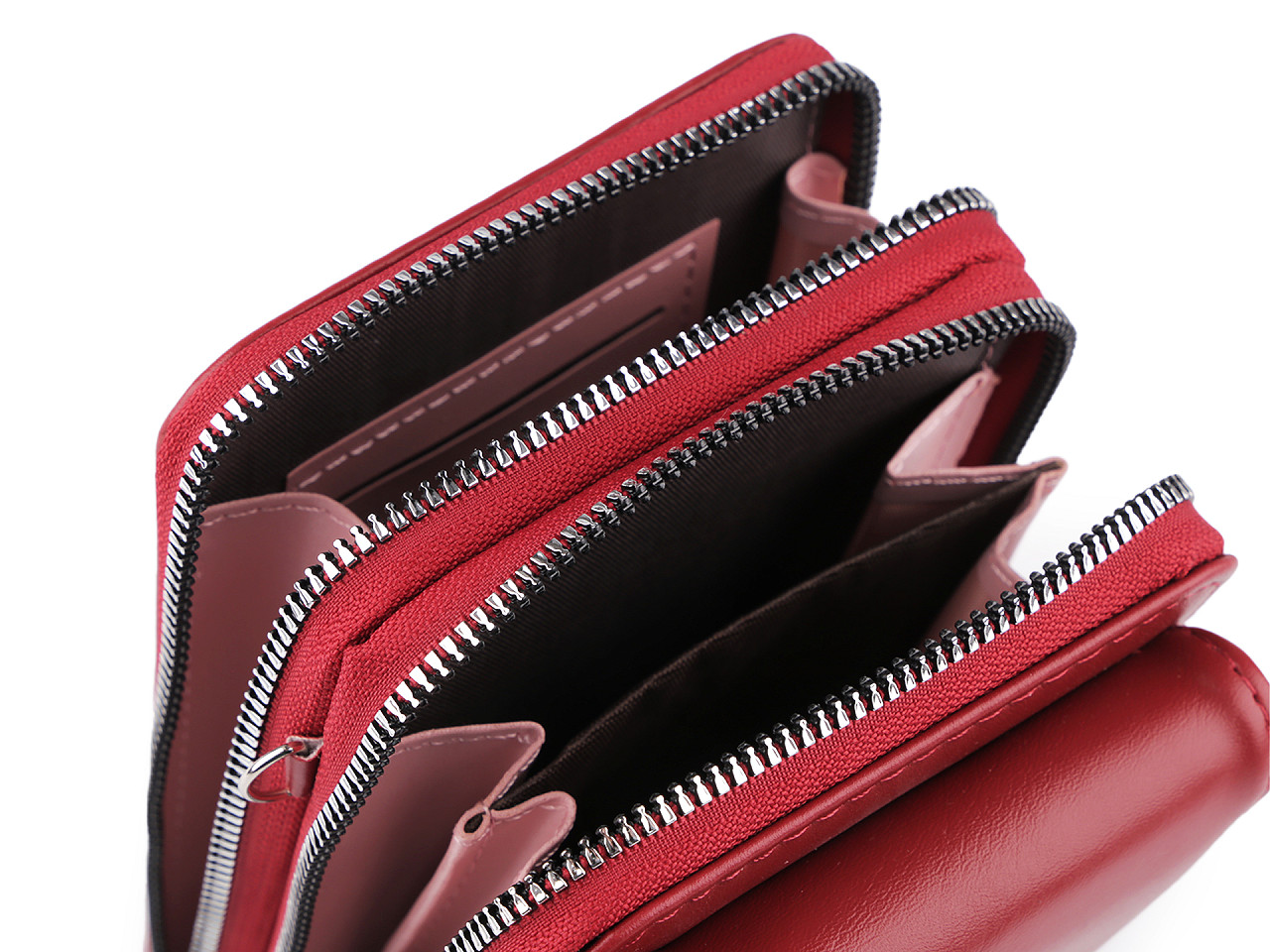 Portofel crossbody cu buzunar pentru telefon mobil 11x18cm - Albastru închis (1 Bucată)