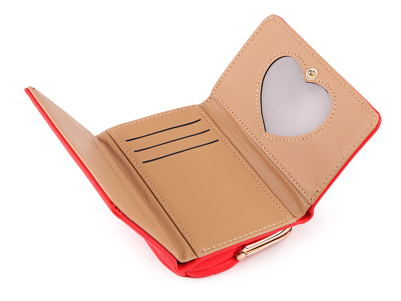 Portofel femei/fete 9x13 cm - Negru (1 Bucată)