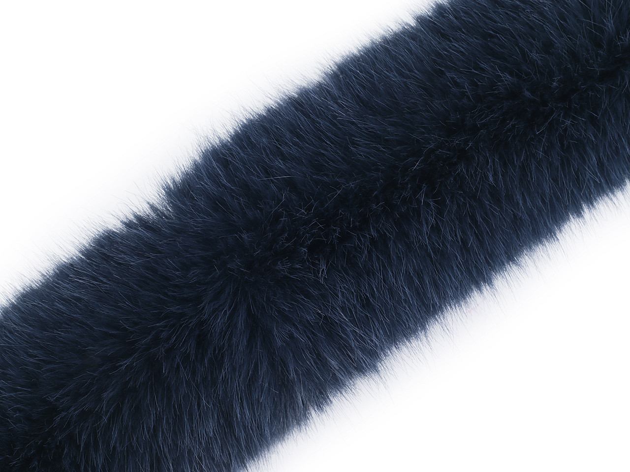 Blana sintetica decorativa plata latime 9 cm - Bej foarte deschis (1 Metru)