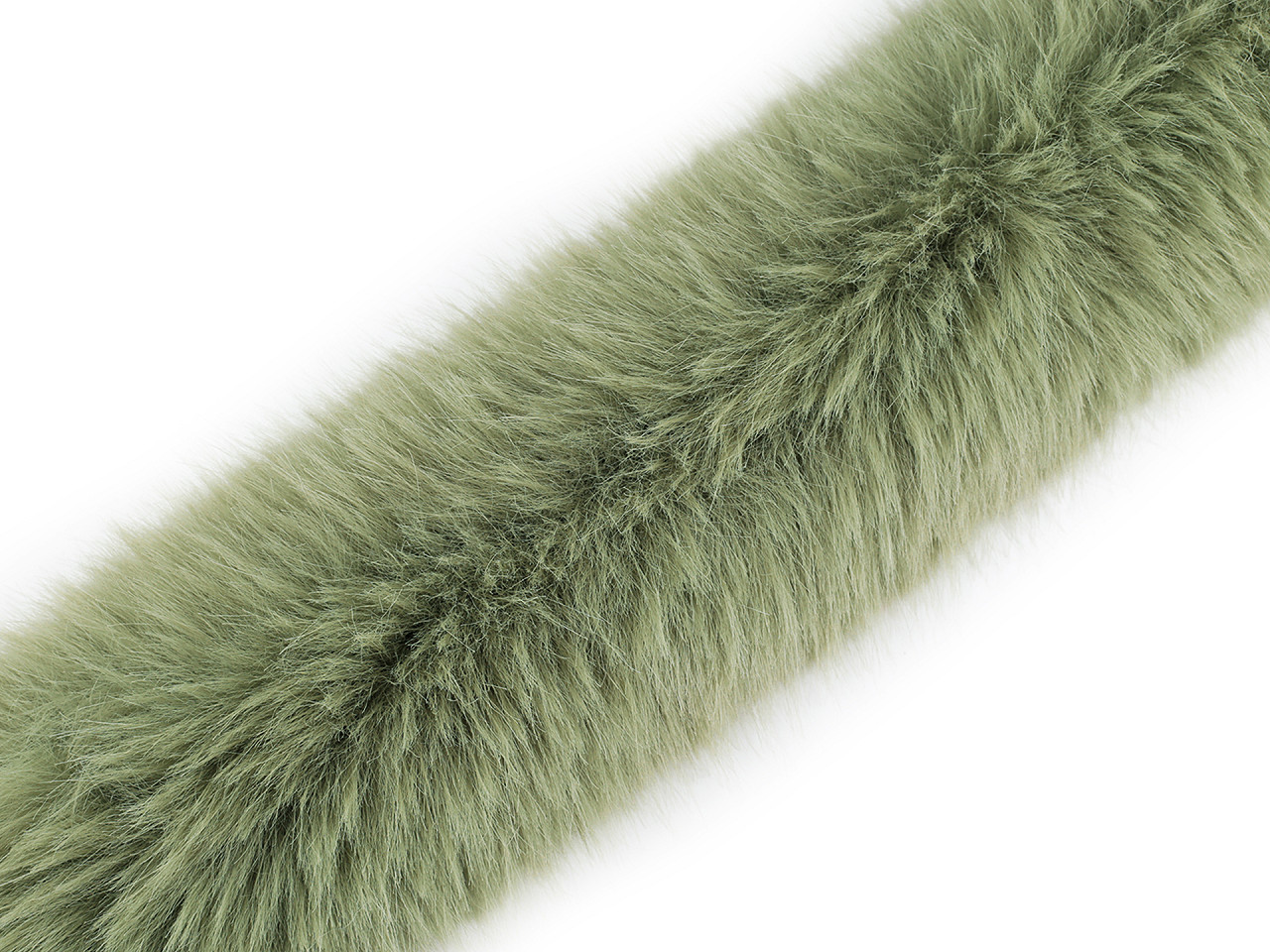 Blana sintetica decorativa plata latime 9 cm - Bej foarte deschis (1 Metru)