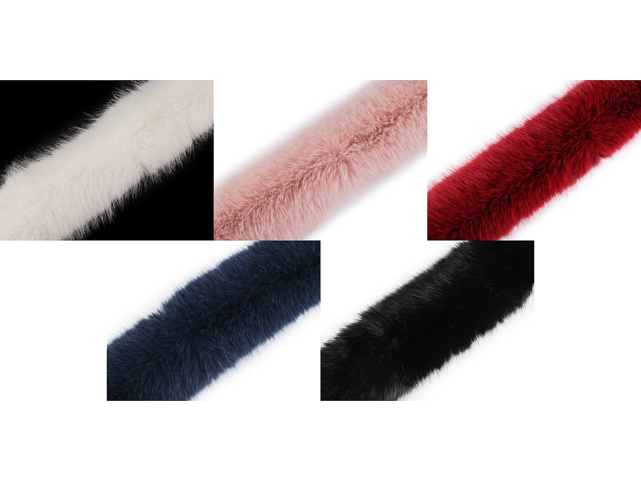 Blana sintetica decorativa plata latime 9 cm - Bej foarte deschis (1 Metru)