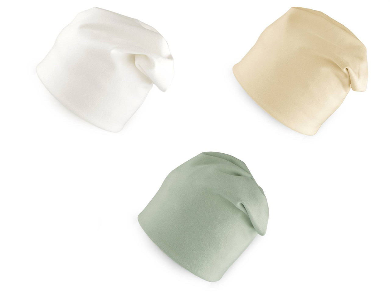 Căculă soft fleece pentru femei/fete - Off white (1 Bucată)