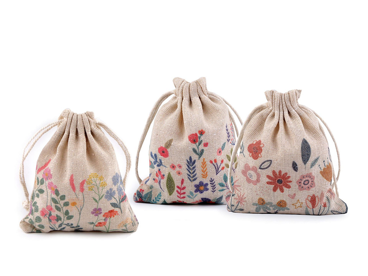 Geanta cadou de in 10x13 cm - Ecru (1 Bucată)