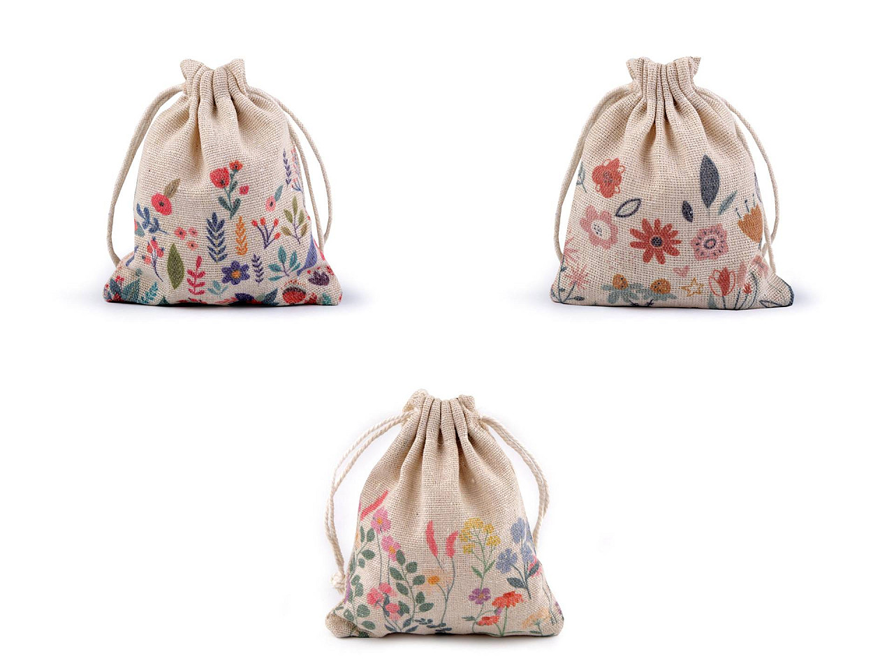 Geanta cadou de in 10x13 cm - Ecru (1 Bucată)