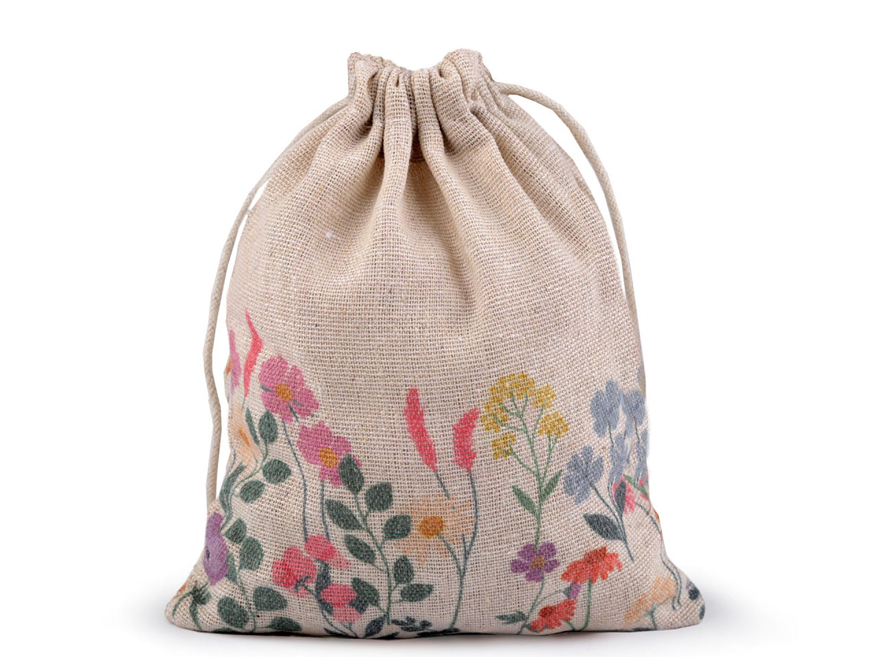 Saculet cadou primavara/paste 13x18 cm - Ecru (20 Bucăți)