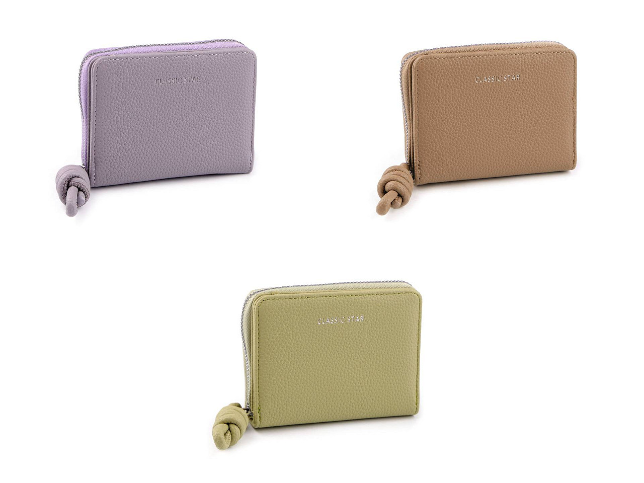 Portofel de dama 9x12 cm - Bej deschis (1 Bucată)