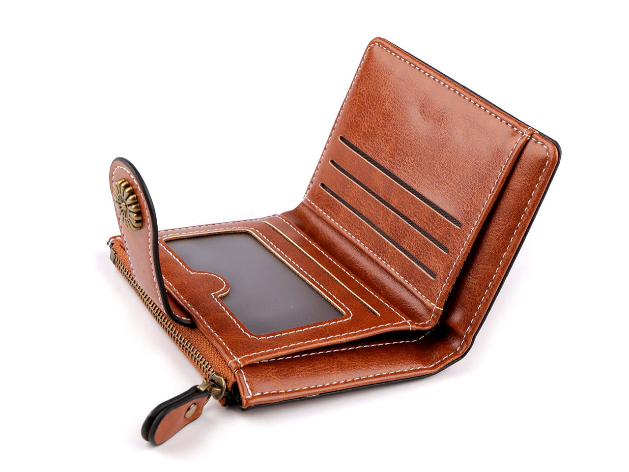 Portofel de dama 9x12 cm - Taupe (1 Bucată)