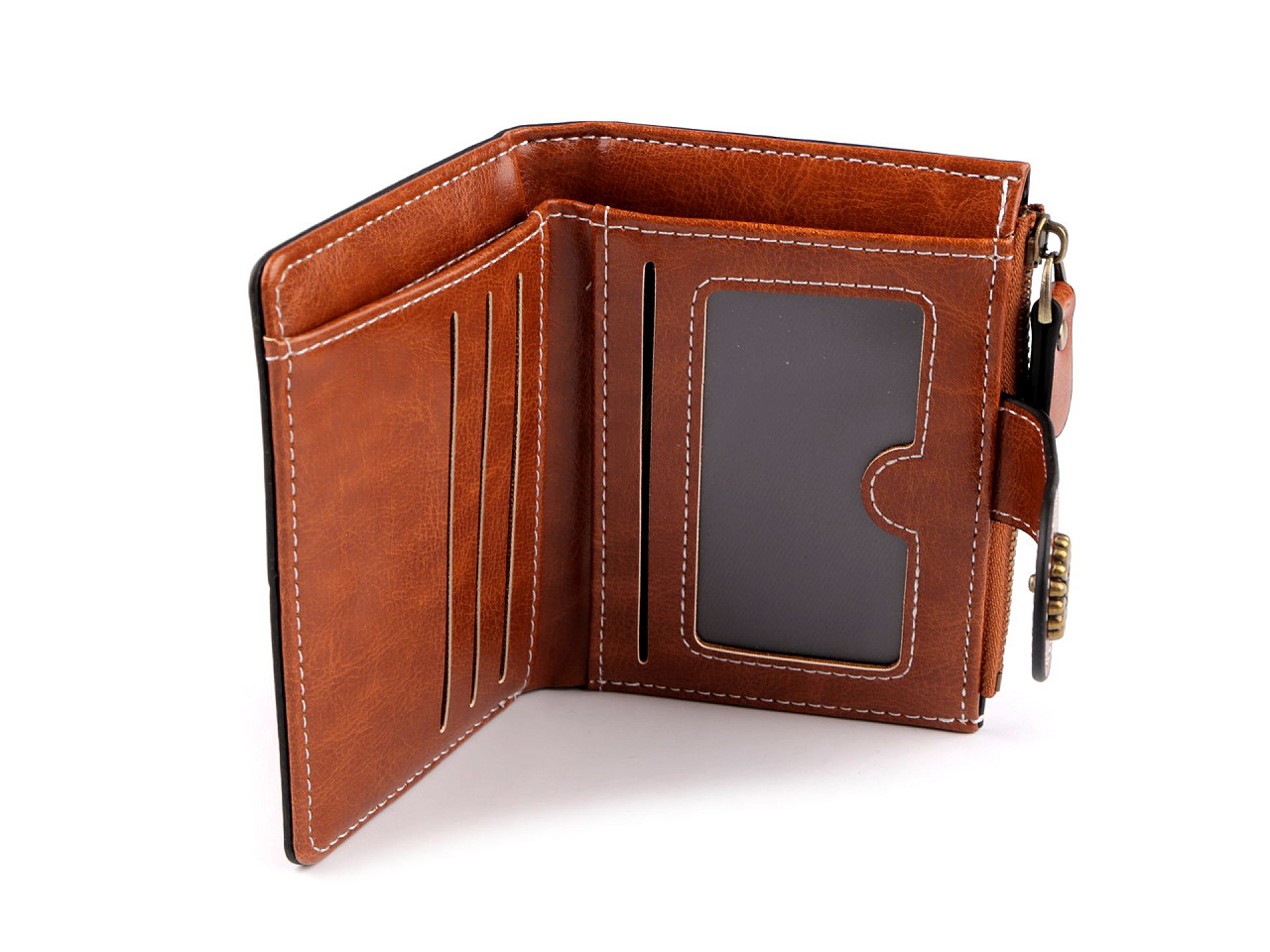 Portofel de dama 9x12 cm - Taupe (1 Bucată)