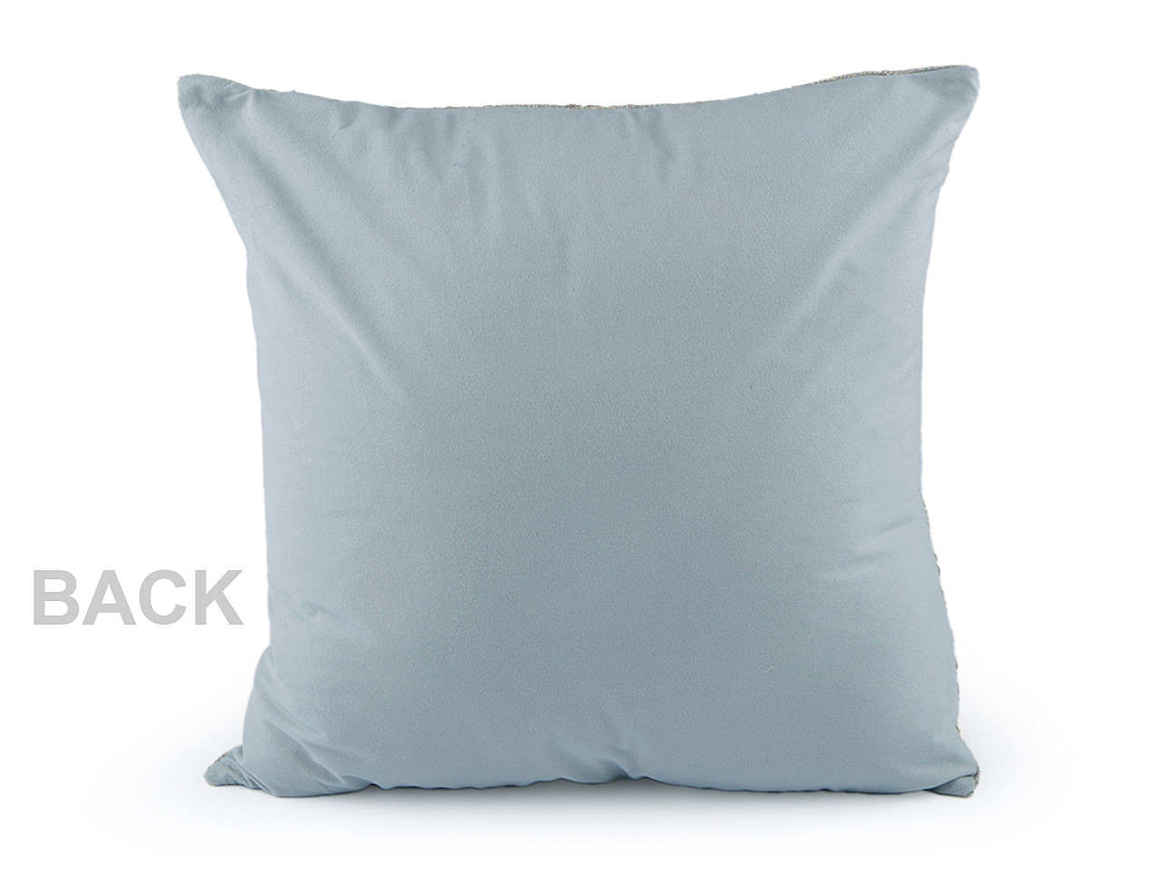 Fata de perna brodata 45x45 cm - Bej deschis (2 Bucăți)