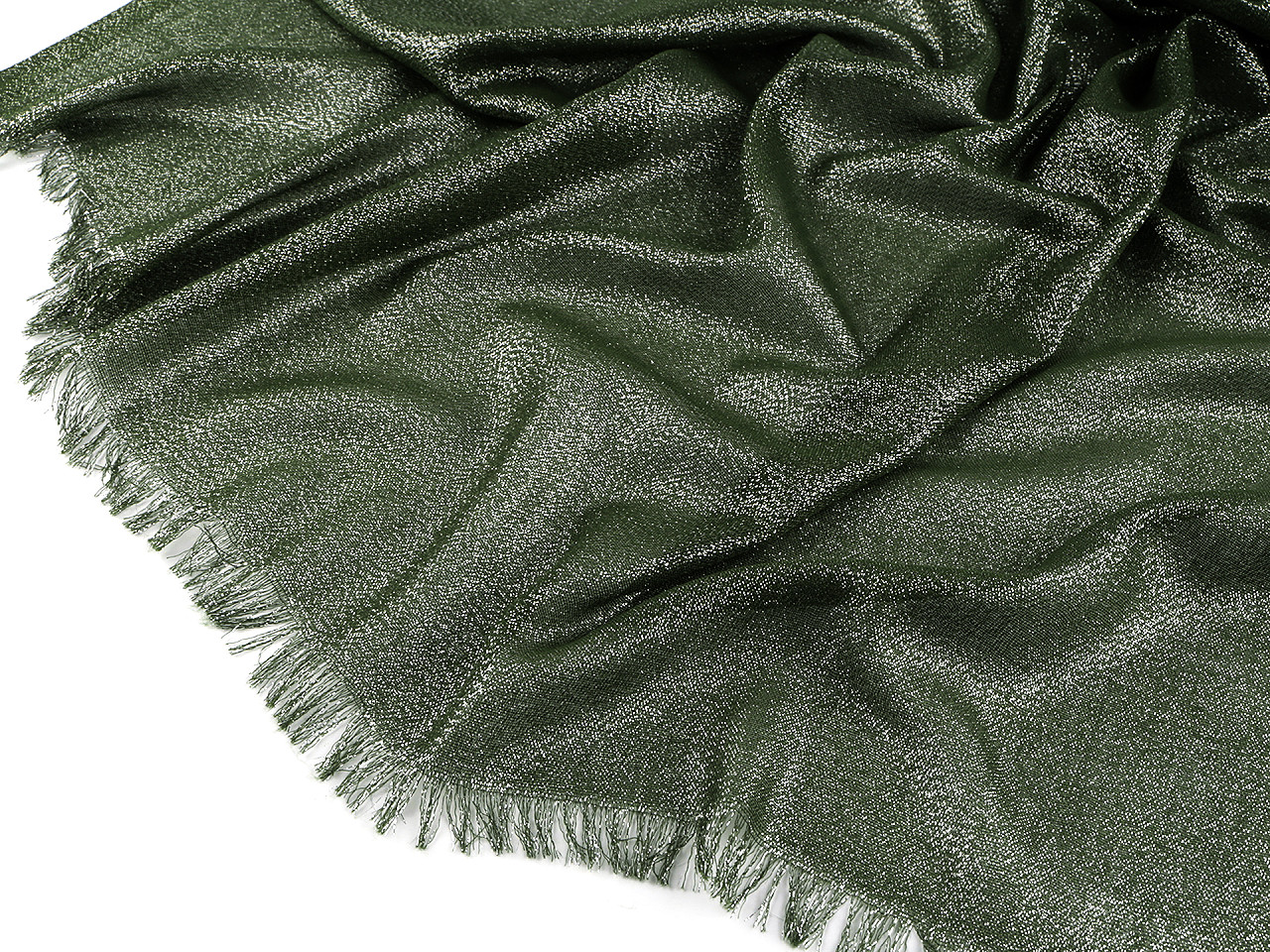 Eșarfă / șal / pled cu lurex 80x200 cm - Mov închis (1 Bucată)