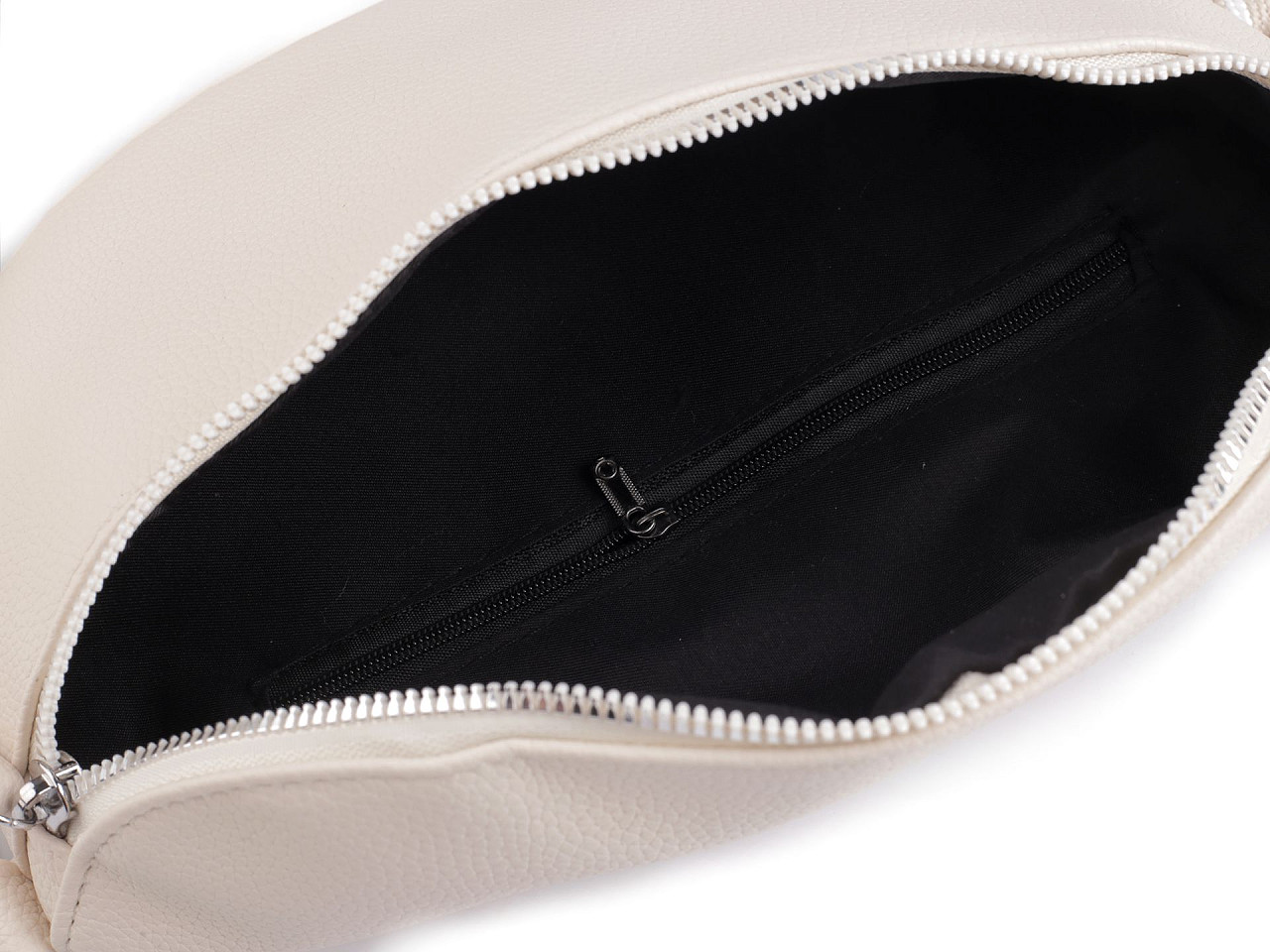 Geanta crossbody 27x18 cm - Gri neutral (1 Bucată)